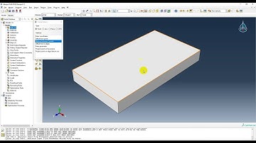 ABAQUS : How to create part, set a point / reference point and delete features.