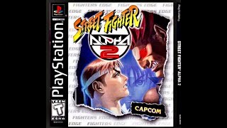 PLAYSTATION 3) STREET FIGHTER ALPHA 2 - SAGAT - (ORIGINAL HARDWARE)