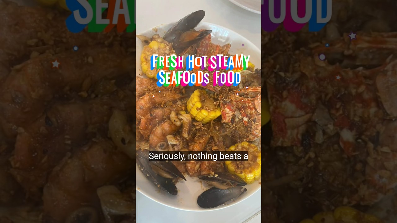 Fresh Hot Steamy Seafoods Straight from the Pot l Bisaya Pilipino Food 