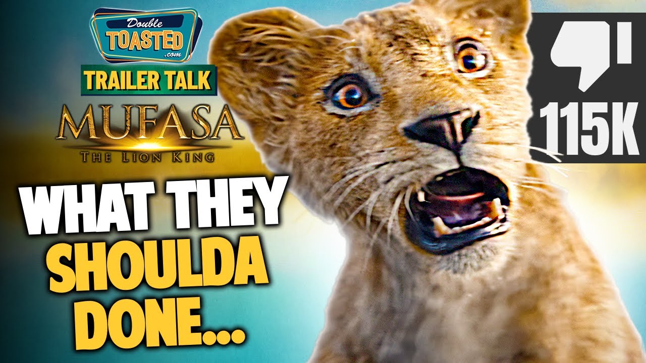 MUFASA THE LION KING TEASER TRAILER REACTION | Double Toasted