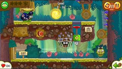 Snail Bob 2 - Island Story - Levels 16,17,18,19,20 Android Gameplay