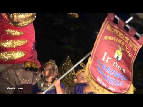 Carrozas Dénia 2014 - Baix la Mar gana en infantiles