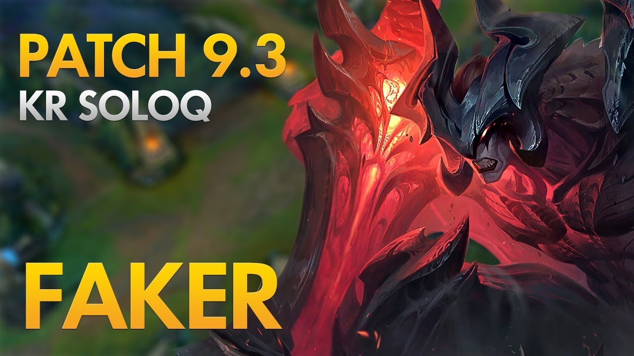 SKT T1 FAKER - Aatrox Mid Lane