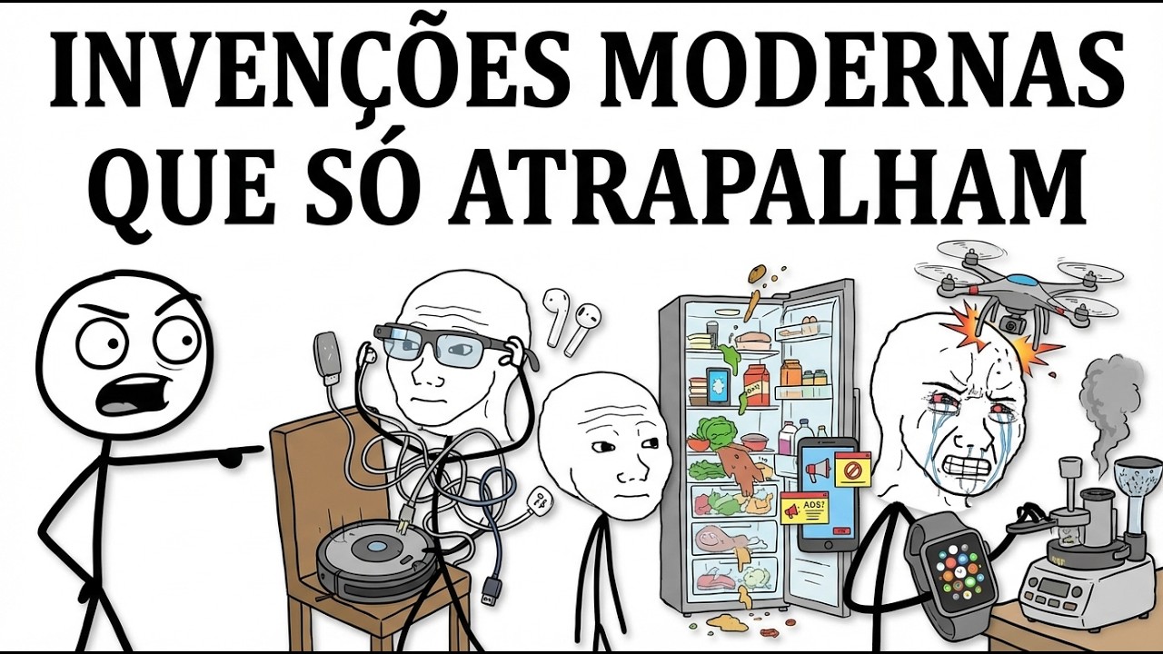 Invenções Modernas Que Só Atrapalham em Vez de Ajudar