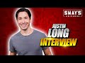 JUSTIN LONG Talks New Podcast LIFES TOO SHORT And New Horror Mystery ‘BARBARIAN’ | SWAY’S UNIVERSE