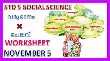 VICTERS STD 5 SOCIAL SCIENCE WORKSHEET NOVEMBER 5