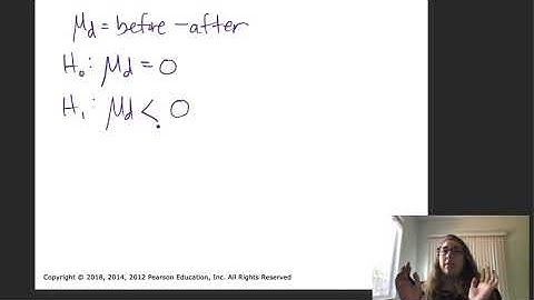9.3 Two Dependent Samples - Matched Pairs