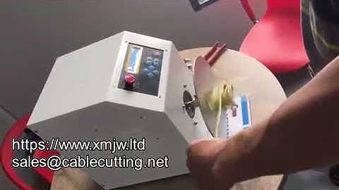 WPM 1070 Customer Automatic Small Cable Coil Binding Tie Wire Winding Machine