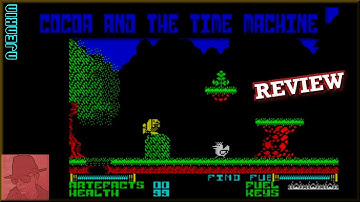 Cocoa and the Time Machine : Homebrew from 2020 - on the ZX Spectrum 48K !! with Commentary
