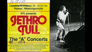 Jethro Tull live audio 1981-02-19 Passau Nibelungenhalle