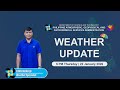 Public Weather Forecast issued at 5PM | January 22, 2026 - Thursday