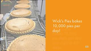 Wick's Pies Factory Tour - Winchester, Indiana