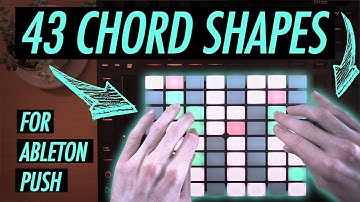 How To Play Ableton Push LIKE A PRO (43 Chord Voicings)