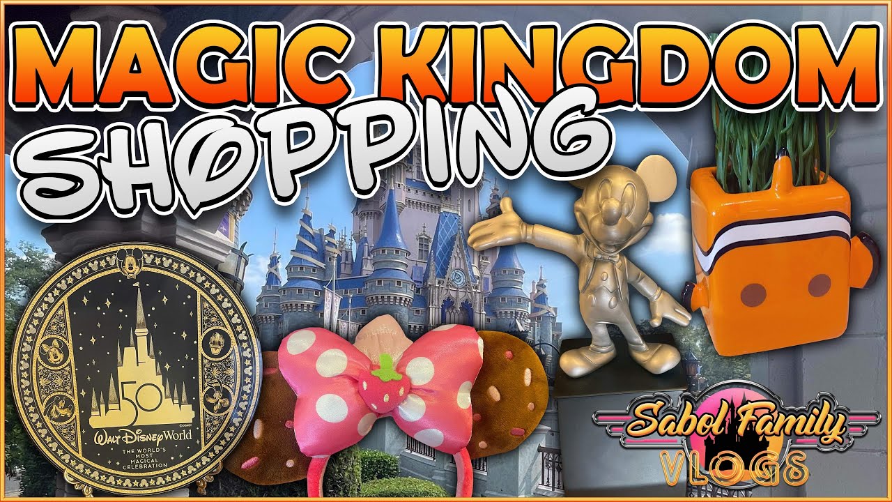 MAGIC KINGDOM NEW Disney Merch Tour May 2023 Walt Disney World - Emporium and Lots Of Stores!