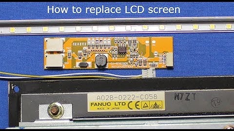 A02B-0222-C053-LCD, A direct replacement LCD for Fanuc A02B-0222-C058