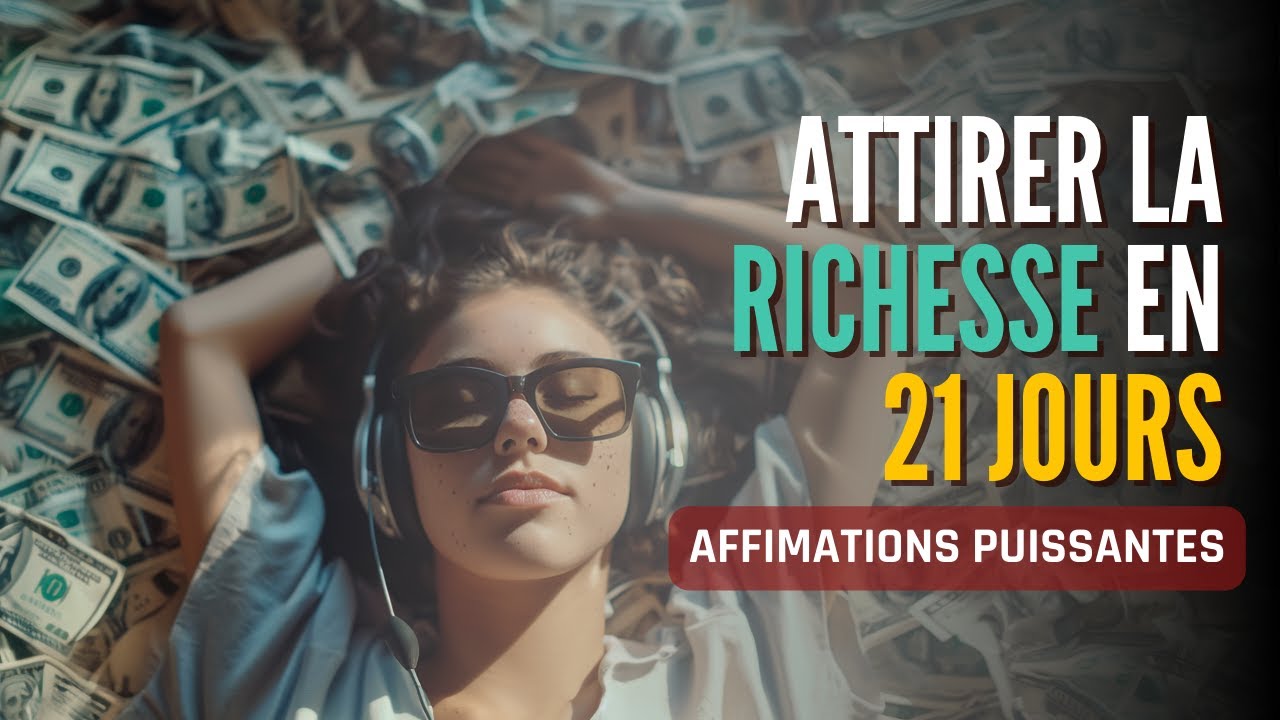 Attirer l'Abondance en 21 Jours (⚠ Attention Affirmations Puissantes) YouTube