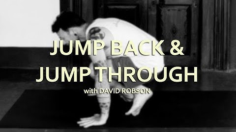 Jump Back and Jump Through Techniques Ashtanga Yoga