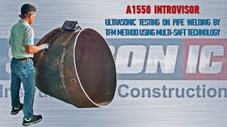 A1550 Introvisor Ultrasonic Testing On Pipe Welding
