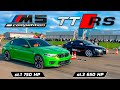 BMW M5 vs Audi TT RS vs GT-R r35 vs 911 Turbo S vs Audi S3 vs BMW M340 vs TRD Supra + Mercedes E400d