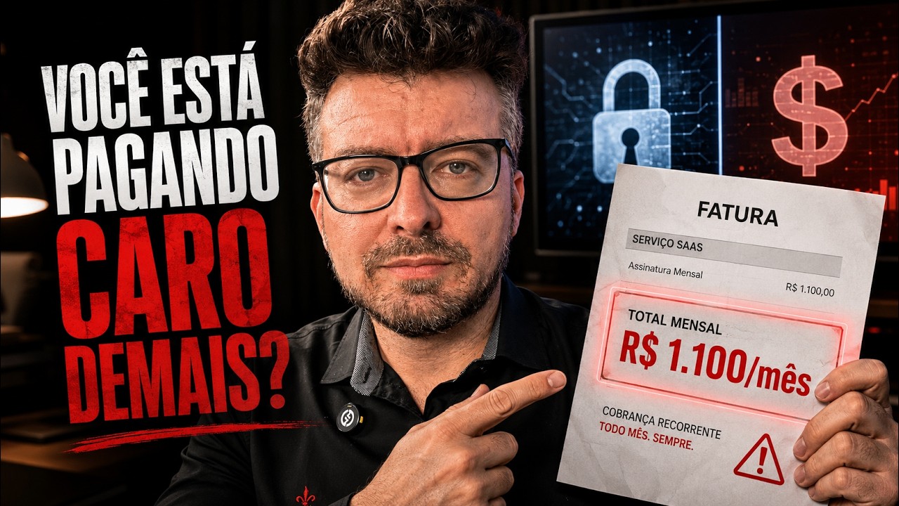 Contratar SaaS ou Criar Software com IA? Um dos Dois Vai Te CUSTAR Caro