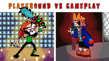 FNF Character Test | Gameplay VS My Playground | Tord Red Fury | Vicky