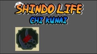 Shindo Life - Chi Kunai spawn location - mini showcase