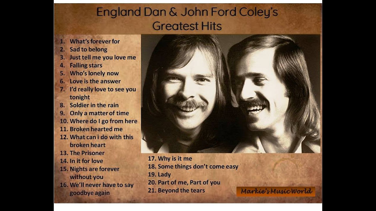 ENGLAND DAN  JOHN FORD COLEY NON STOP