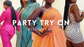 Missguided Haul Trying On Party Looks, Going Braless Hacks & Main Character Vibes Looks