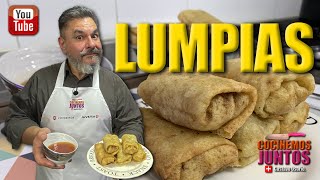 COMO HACER LUMPIAS, CON SALSA AGRIDULCE CHINA, RAPIDO, FACIL Y DIVERTIDO (EGG ROLLS)