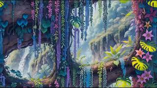 Forest in the Daytime - 12 Minute Meditation 4k AI Visuals Trippy Chill