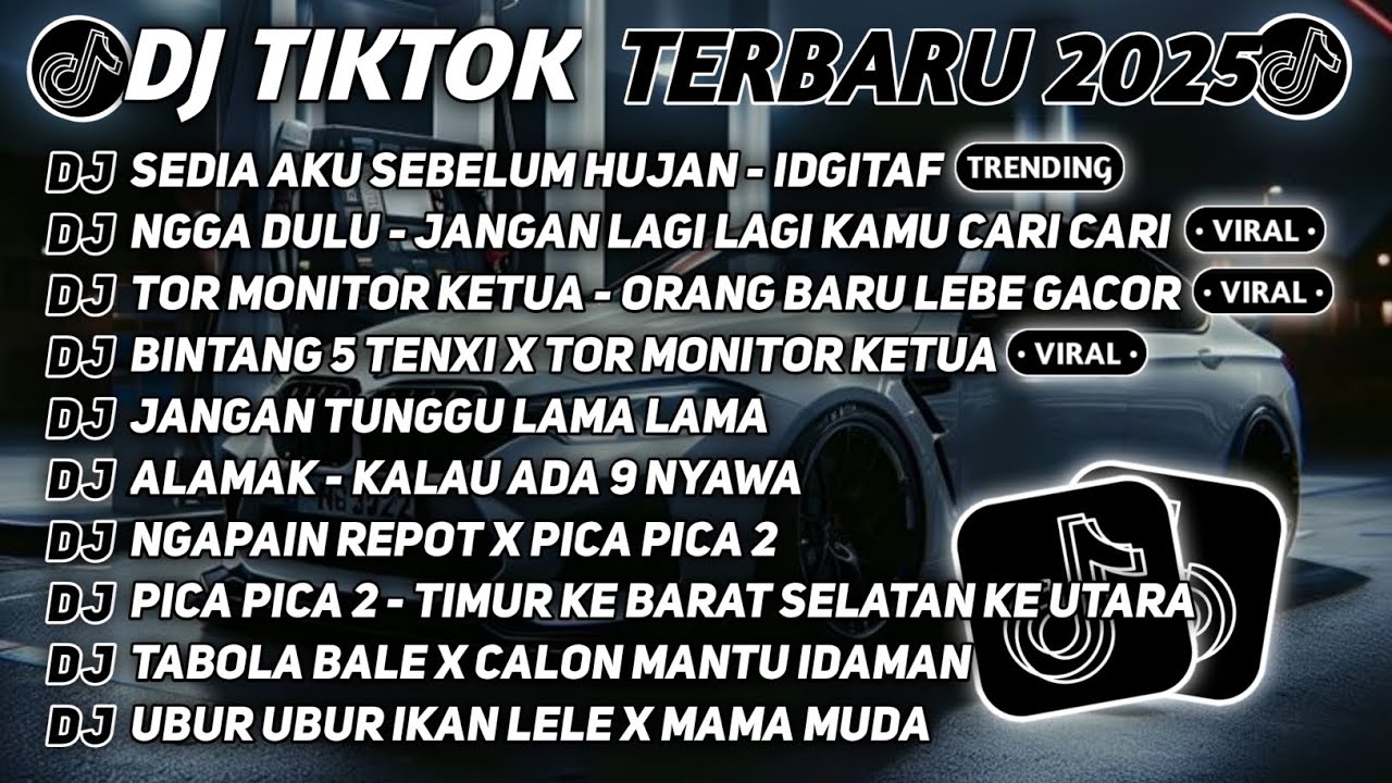 DJ TIKTOK TERBARU 2025🎵DJ SEDIA AKU SEBELUM HUJAN - IDGITAF🎵DJ NGGA DULU FULL ALBUM
