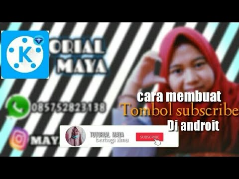 Cara membuat animasi  tombol subscribe dan lonceng di  hp  