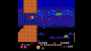 Toki (NES) - Stage 2: Lake Neptune