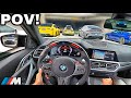 15 Minutes of Chasing BMW Drivers In A Straight Piped BMW M4 G82 [LOUD EXHAUST POV]