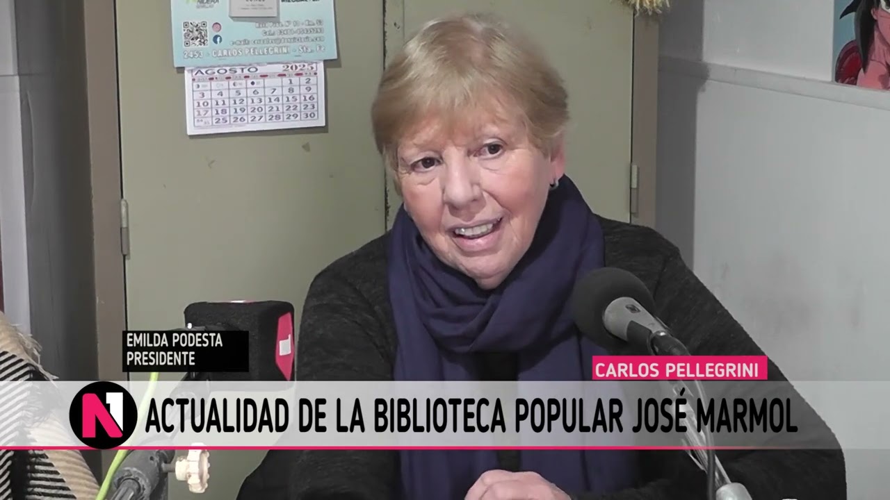 ACTUALIDAD DE LA BIBLIOTECA POPULAR JOSÉ MARMOL