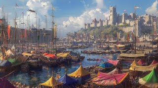Beautiful Medieval Music - Medieval Relaxation, Medieval Port Music, Relaxation Music