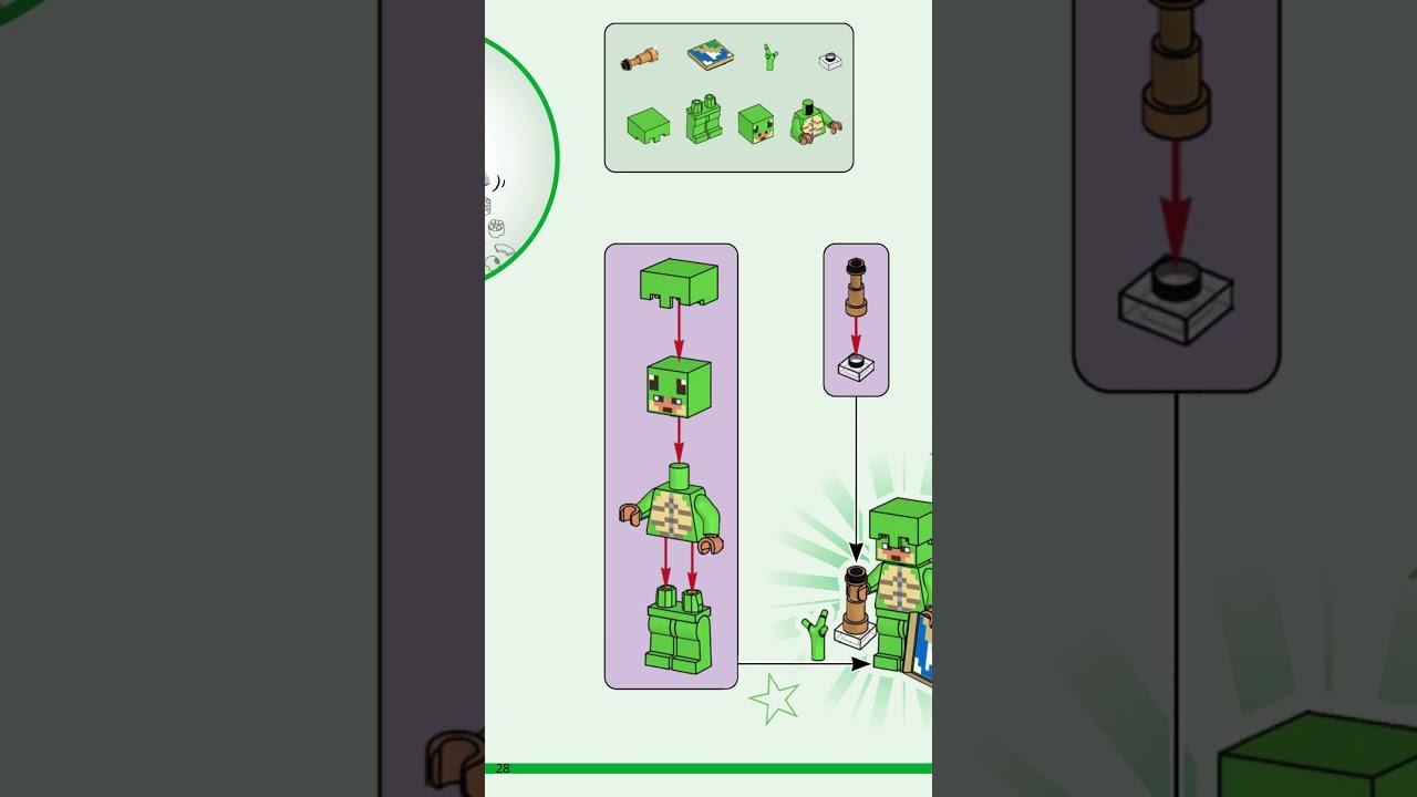 LEGO INSTRUCTIONS 🏖️ LEGO 21254 The Turtle Beach House | Relax & Adventure in Minecraft Style!