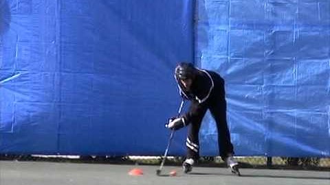 Smarthockey 8.31 Dynamic Progressions - staggered multi cone drill with quick wrists