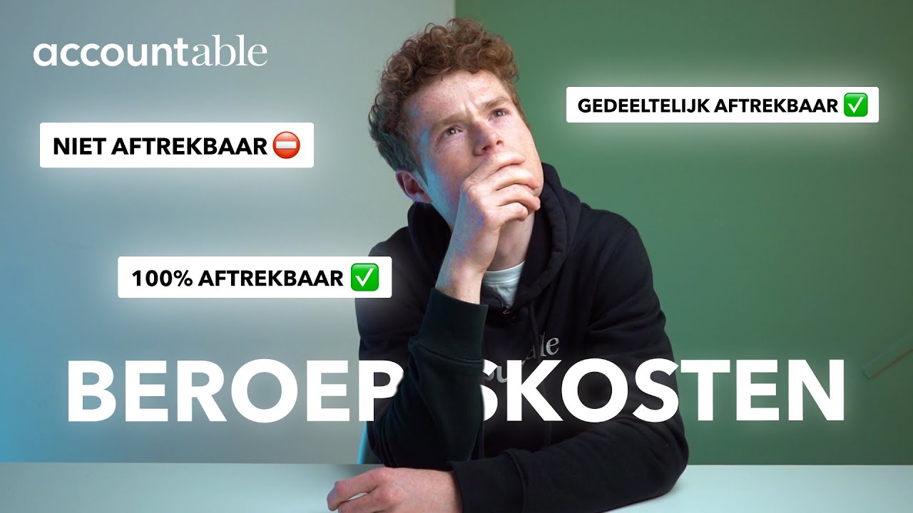 BEROEPSKOSTEN | Welke kosten zijn aftrekbaar? - YouTube