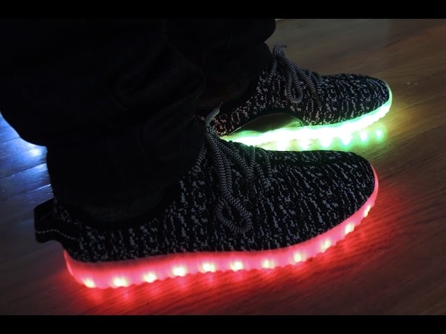 fake yeezy light up shoes