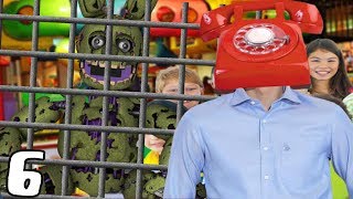 THE PHONE GUY LOCKS PURPLE GUY AWAY FOREVER! || Dayshift at Freddy's 2 (Five Nights at Freddys)