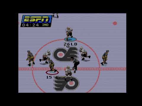 ESPN National Hockey Night - SEGA CD - Gameplay