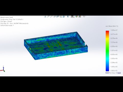 Solidworks Drop test Tutorial for Beginners