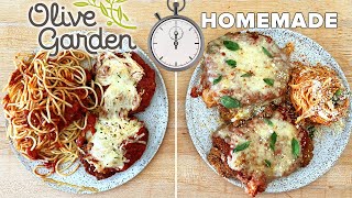 Can This Pro Chef Make Chicken Parm Faster Than Delivery From Olive Garden? • Tasty