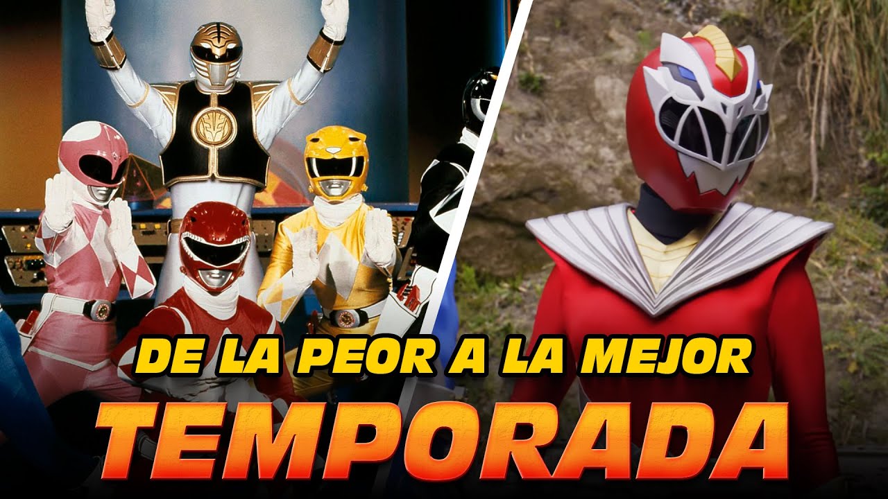 Power Rangers desde la Peor hasta la Mejor Temporada