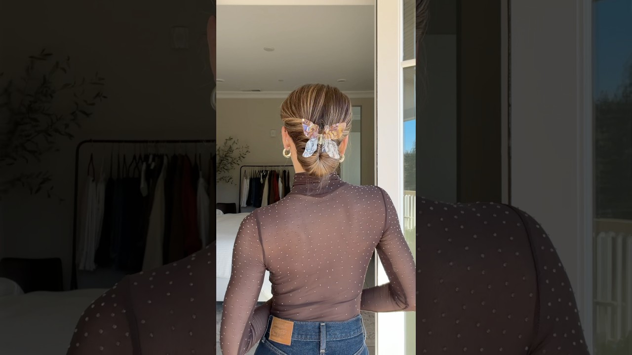 EASY BUTTERFLY BUN FOR FALL