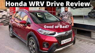 Honda WRV Test Drive🤗 (Hindi) | i-vtech Petrol Engine😍 | Crossover or SUV?🤪 | WRV Drive Review🌚 |