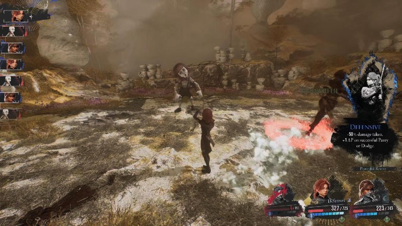 EXP33 random mime fight without getting hit