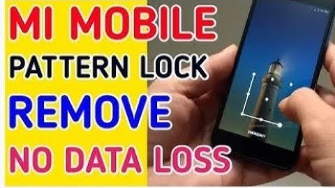 All Mi xiaomi Pattern Lock Remove New Trick without data loss 2022 No Pc No Flashing