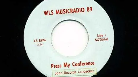 Press My Conference - John Records Landecker (1974)